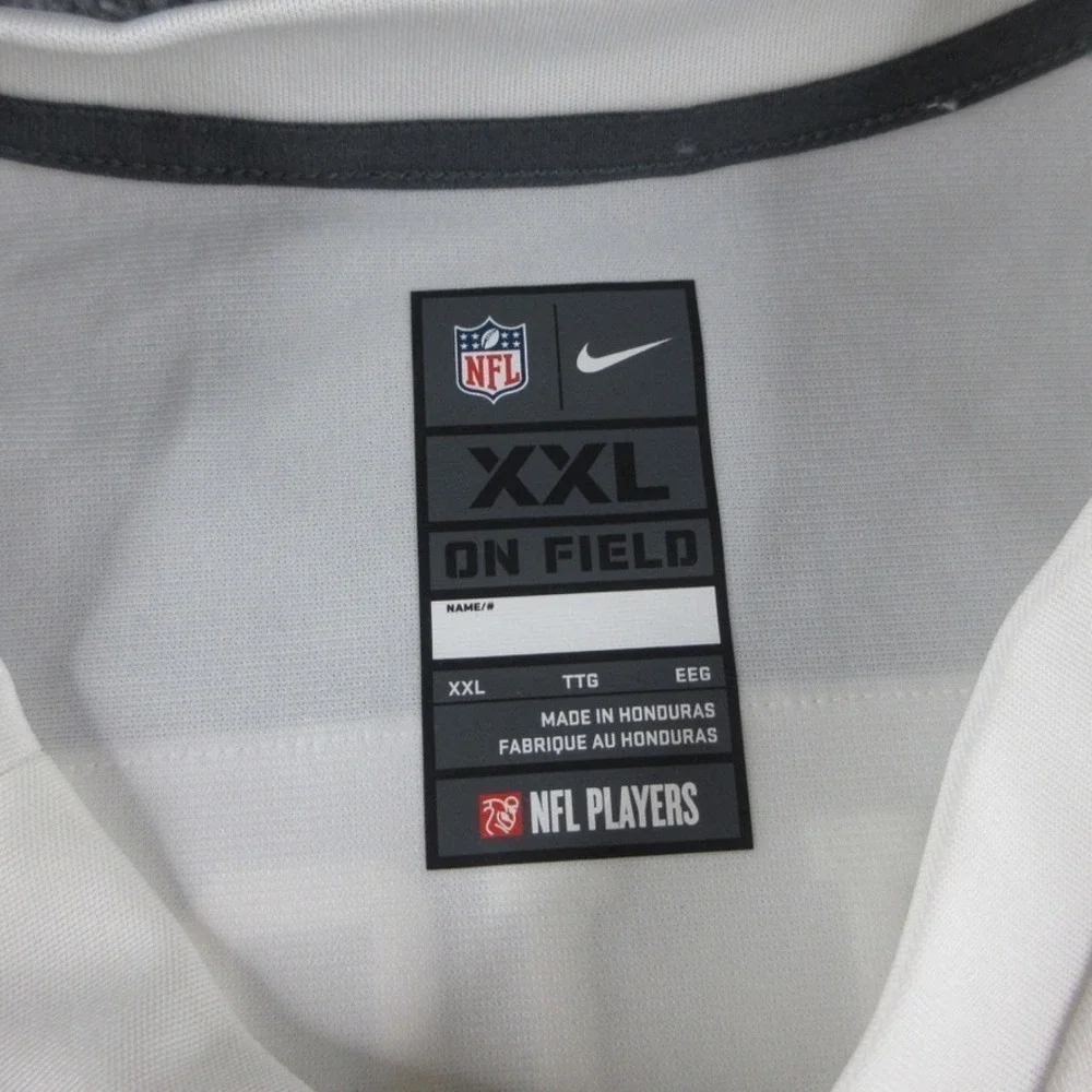 Dallas Cowboys Ezekiel Elliott Jersey Mens XXL White Nike 21 Football NFL*